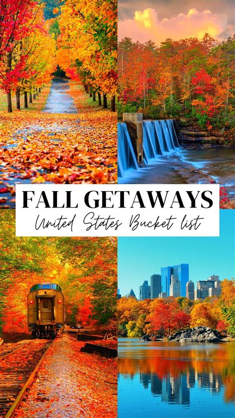 romantic getaways east coast fall